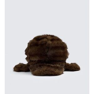 Goofy Ears Faux Fur Cap Harry Lambert for Zara x Disney